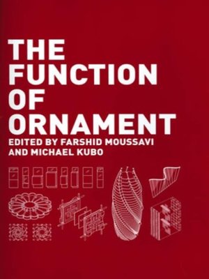 cover image of The Function of Ornament